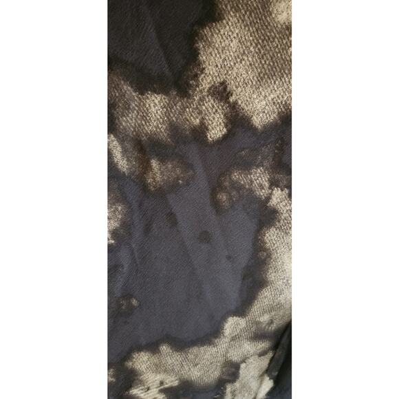 Urban Outfitters Mallory Slip Dress S/P Cowl Neck Bleached Black & White Mini - Picture 6 of 9